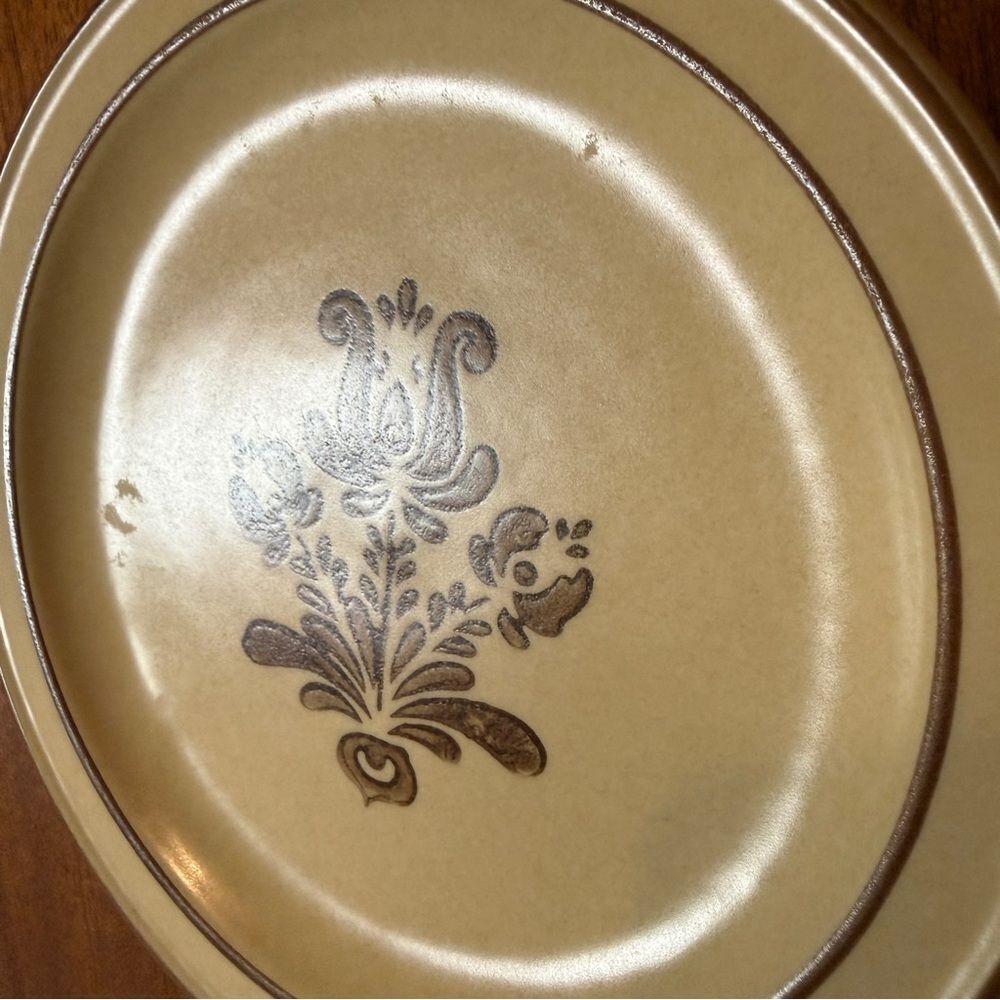 Vintage Pfaltzgraff Village Set of four 7”Dessert Bread Plate French Country - Picture 2 of 6